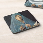 Dessous-de-verre L'annonce, 1474-75 (huile sur le panneau) (Côté gauche)