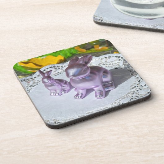 Dessous-de-verre Lapin de Pâques (Côté gauche)