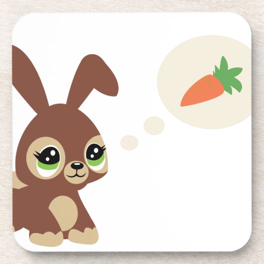 Dessous-de-verre lapin de pâques (Devant)