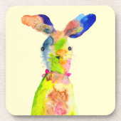 Dessous-de-verre Lapin de Pâques mignon (Devant)