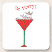 Dessous-de-verre Lapin Pompette-tini's (Devant)