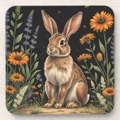Dessous-de-verre Lapin Vintage (Devant)