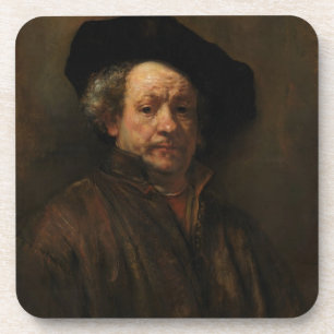 Dessous-de-verre L'art de l'auto-portrait de Rembrandt van Rijn