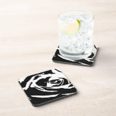 Dessous-de-verre L'art Rose poststérilisé (Côté Droit)