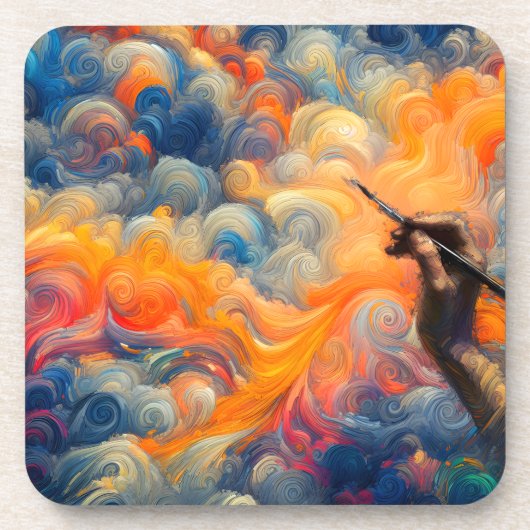 Dessous-de-verre L'artiste du ciel (Devant)