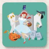 Dessous-de-verre L'Assistant D'Oz™ | Dorothy Halloween Joyeuse Dans (Devant)