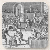 Dessous-de-verre L'atelier des orfèvres d'Atahualpa à Quito, f (Devant)