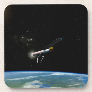 Dessous-de-verre L'Atlas V541 Lance Le Véhicule En Orbite.
