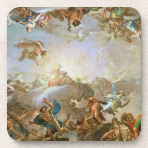 Dessous-de-verre L'automne du Giants assiégeant Olympe, 1764 (oi