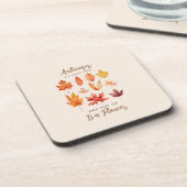 Dessous-de-verre L'automne est le deuxième printemps - Feuilles d'a (Côté gauche)