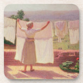 Dessous-de-verre Lavage au soleil (Devant)