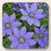 DESSOUS-DE-VERRE "LAVENDER BLUE CLEMATIS" (Devant)