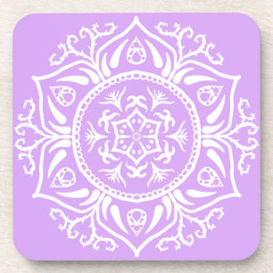 Dessous-de-verre Lavender Mandala