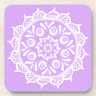 Dessous-de-verre Lavender Mandala