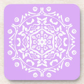 Dessous-de-verre Lavender Mandala (Devant)
