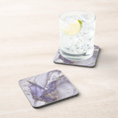 Dessous-de-verre Lavender Marble Splash (Côté Droit)