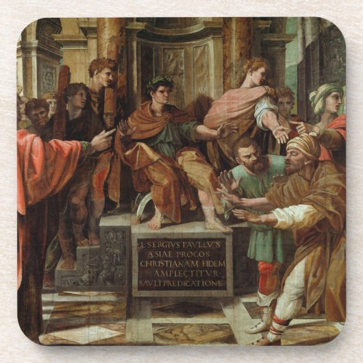 Dessous-de-verre L'aveuglement d'Elymas (bande dessinée pour le (Devant)