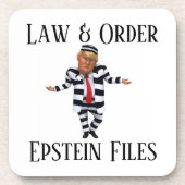 Dessous-de-verre Law & Order Beverage Coaster (Devant)