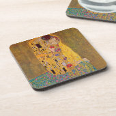 Dessous-de-verre "Le baiser" de Gustave Klimt (Côté gauche)