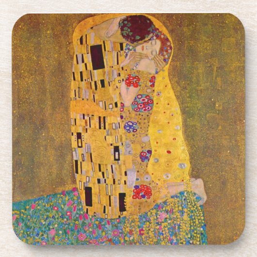 Dessous-de-verre "Le baiser" de Gustave Klimt (Devant)