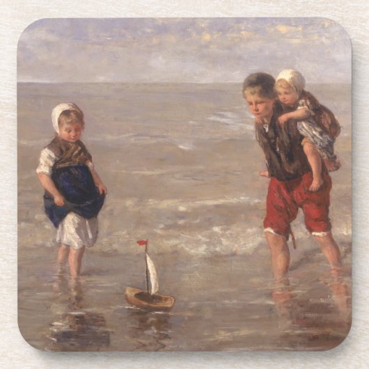 Dessous-de-verre Le bateau de jouet (Devant)