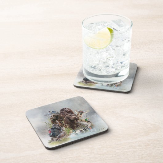 Dessous-de-verre Le Boykin Spaniel (Côté Droit)