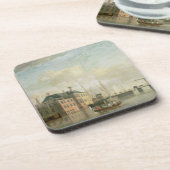 Dessous-de-verre Le bureau de douane, Amsterdam (Côté gauche)
