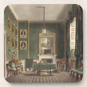 Dessous-de-verre Le cabinet vert, Chambre de Buckingham, 'du Hist