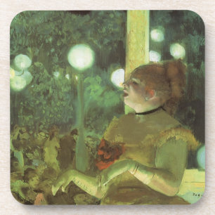 Dessous-de-verre Le Café Concert par Edgar Degas, Beaux-Arts Vintag