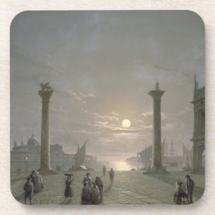 Dessous-de-verre Le canal grand de Piazza San Marco