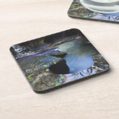 Dessous-de-verre Le canyon de fente de souterrain (Côté gauche)