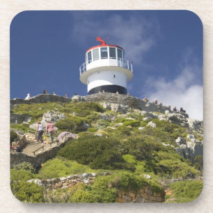 Dessous-de-verre Le Cap, Afrique du Sud. Un phare sur la