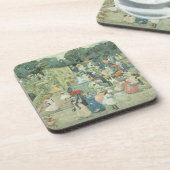 Dessous-de-verre Le centre commercial Central Park de Maurice Prend (Côté gauche)