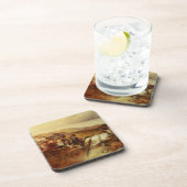 Dessous-de-verre Le chariot de mariage (Côté Droit)