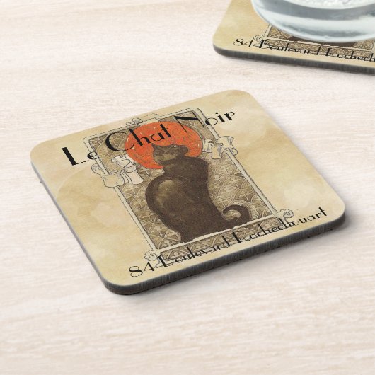 Dessous-de-verre Le Chat Noir (Côté gauche)