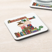 Dessous-de-verre Le chiffre lecture de bâton d'enfants est (Côté gauche)