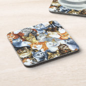 Dessous-de-verre Le clowder de CATS (Côté gauche)