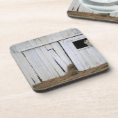 Dessous-de-verre Le collage de cheval dirigent la fenêtre de grange (Côté gauche)