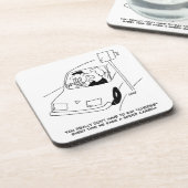 Dessous-de-verre Le conducteur dit du fromage en passant une caméra (Côté gauche)