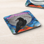 Dessous-de-verre Le Corbeau (Côté gauche)