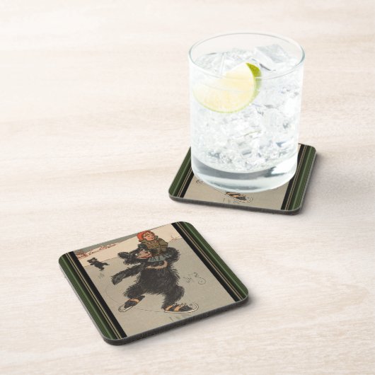 Dessous-de-verre Le Couvre-Boisson À Trois Ours (Côté Droit)