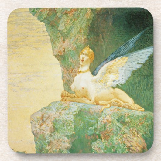 Dessous-de-verre Le désespoir du sphinx, 1890 (Devant)