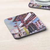 Dessous-de-verre Le dragon levant de mon père, Singapour (Côté gauche)