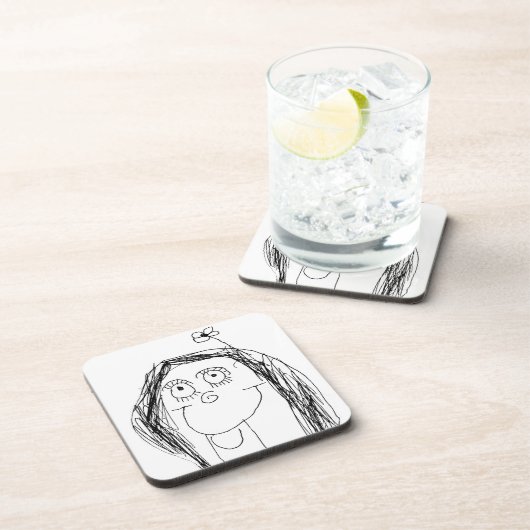 Dessous-de-verre Le Drawing de Your Child (Côté Droit)