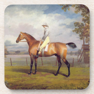 Dessous-de-verre Le duc du déguisement de Hamilton avec le jockey