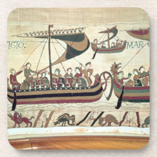 Dessous-de-verre Le duc William et sa flotte croisent la Manche au