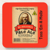 Dessous-de-verre Le Étiquette Pale Ale de M. Molotov (Devant)