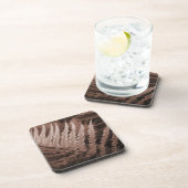 Dessous-de-verre Le feuillage botanique Mocha Mousse (Côté Droit)