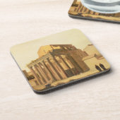 Dessous-de-verre Le forum, Rome (Côté gauche)