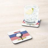 Dessous-de-verre Le golf patriotique américain (Côté Droit)